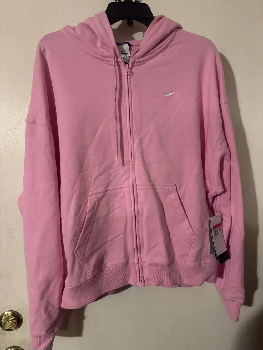 Nike Pink Full-Zip Hoodie